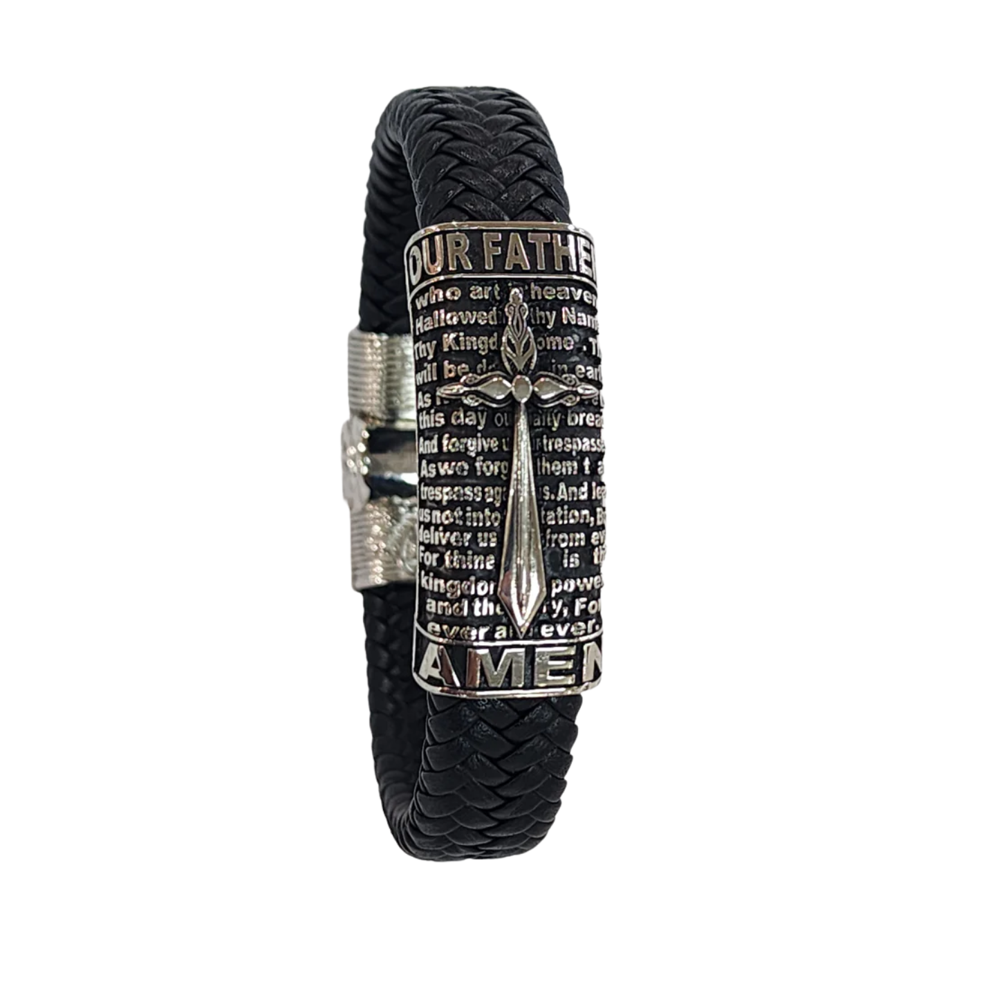 Bahir Bahbanir Vartan Cross magnet leather bracelet