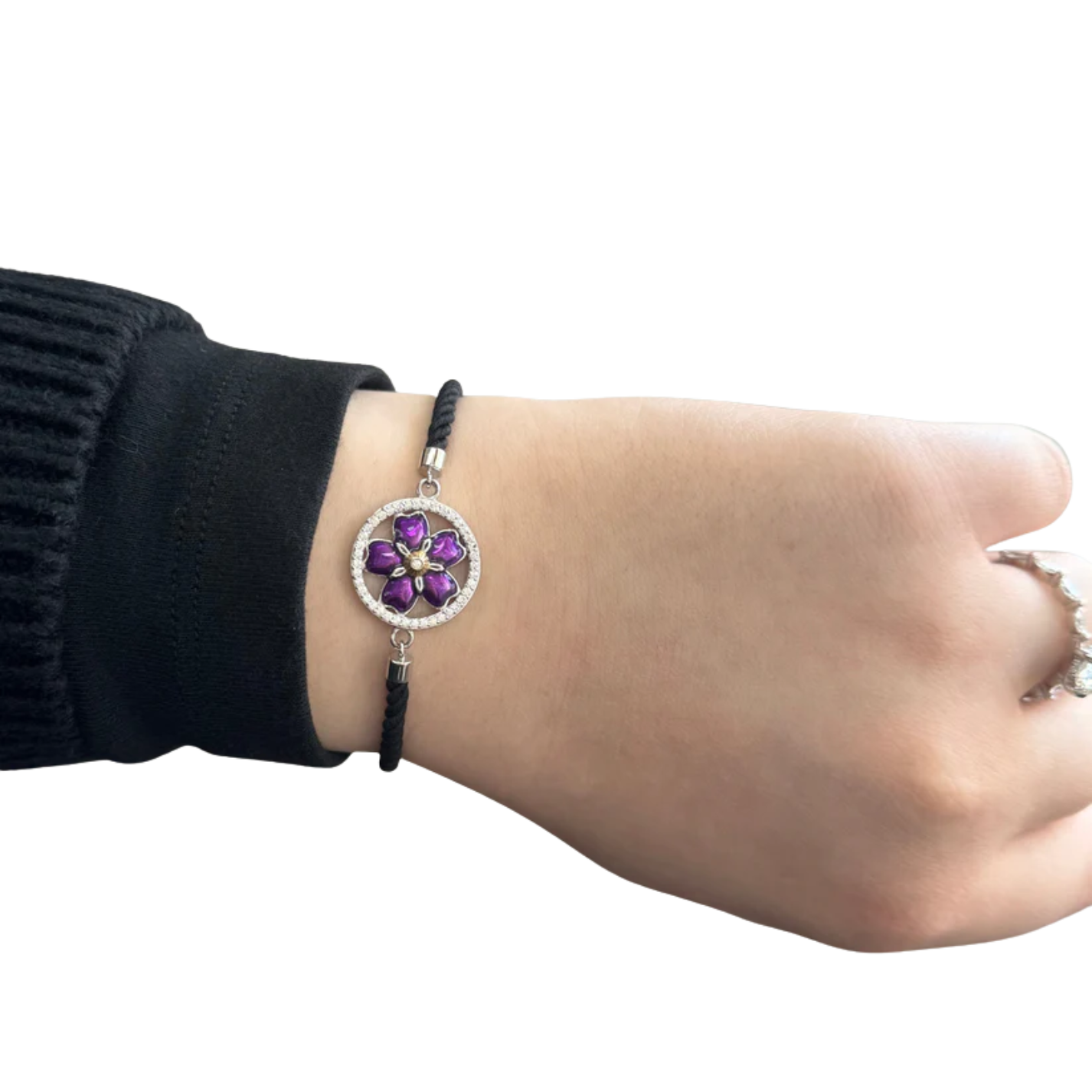 Promise Flower rope bracelet #331